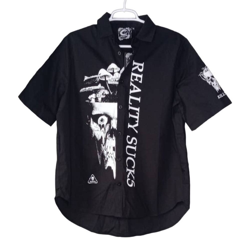 KILLSTAR Shrooms Short Sleeve Shirt Men's Size Medium